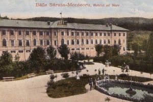 Băile Sărata Monteoru. Hotelul cel Mare 1919-1940..