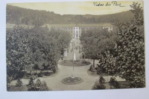 sărata Monteoru(Buzău)-Parcul,circulata 1912